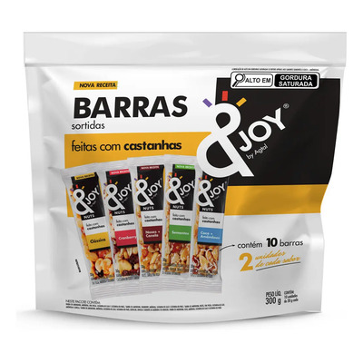 Multipack 10un Barras Nutritivas Enjoy 30g (2un Por Sabor) | MercadoLivre