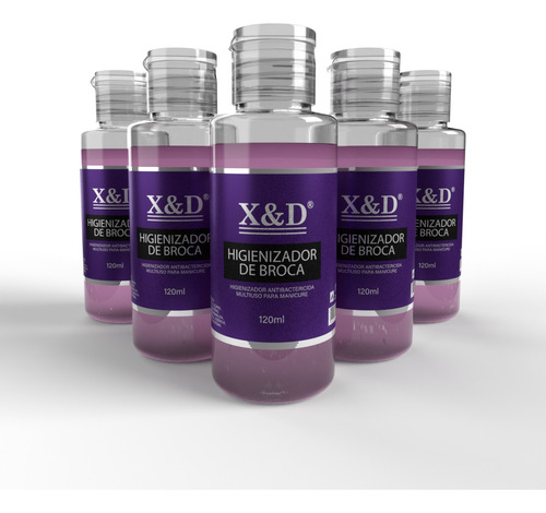 Kit 5 Higienizador Antibactericida Esterilizador Broca X&d