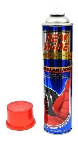 New Shine Abrillantador En Aerosol Jumbo Llantas Tablero