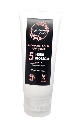 Protector Solar Fps 45: Antioxidante, Humectante, Hidratante