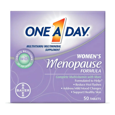 Multivitaminas Menopausia con Isoflavonas Soja Vitamina B6 B12 D One A Day | Envío gratis