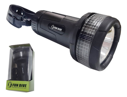 Lanterna A Prova D'água 50 Metros - Thor Led Fun Dive