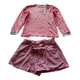 Pijama Rosa Mujer Combinado