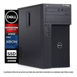 Workstation Dell T1700 Xeon E3 1245 8gb Ssd + Placa De Vídeo