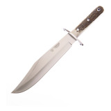 Cu106c Cudeman Cuchillo Bowie Asta De Venado Mova C Fda Piel