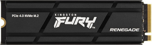 Unidad Ssd Kingston Fury Renegade W/heatsink, 2tb, Pc/ps5
