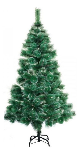 Pino De Navidad Arbol Verde Navideño 2.1m Arbol De Pascua Navideña  Adornos Navideños Arbol De Navidad Frondoso Decoracion Qatarshop Navideña Arbol De Pascua  