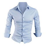 Promocion Camisas Entalladas Slim Fit Para Hombre De Diseño