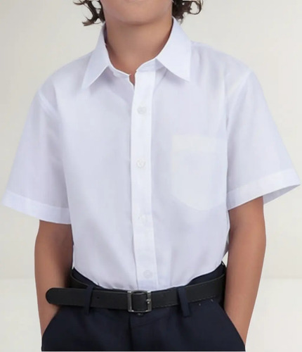 Camisa De Vestir Niño Mont Race Manga Corta 6 Piezas
