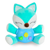 Pelúcia Musical Com 12 Canções E Luz Buddy's Fox - Maxibaby