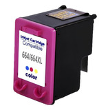 Cartucho Para Hp 5276 664xl - F6v28ab Color Compatível