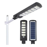 Lámpara Led Solar 180w Luminaria Suburbana Alumbrado Publico