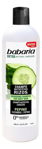 Shampoo Babaria Rizos Pepino - Ml - mL a $47