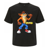 Remera Adulto Crash Bandicoot 100% Algodón