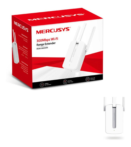 Repetidor Amplificador Señal Wifi N/b/g 300mbps  Mercusys 