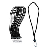 Extensor Elastico 40cm Lona Caminhao 50un Preto