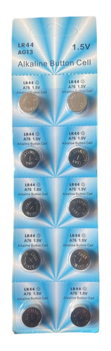 Baterías Pilas Lr44 Ag13 A76 1,5v Alcalina Alkaline Cell X10