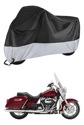 Funda Moto Impermeable Para Harley Touring Road King