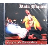 Rata Blanca - En Vivo En Bs As - Cd Nuevo