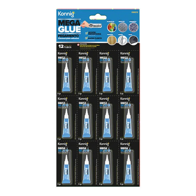 12 Tubos Pegamento Super Glue Extra Fuerte Tipo Kola Loka | MercadoLibre