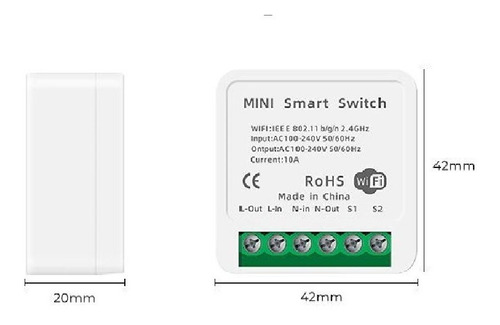 Mini Smart Tuya Menor Que O Sonoff Mini Alexa E Google Home