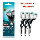 Afeitadora Dorco Pace 6 Hojas Dese - Unidad a $4433