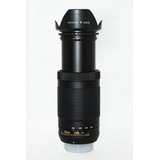 Lente Nikon Af-p  Dx  70 -300mm F/4.5-6.3g  Ed  Vr   Tele Objetivo
