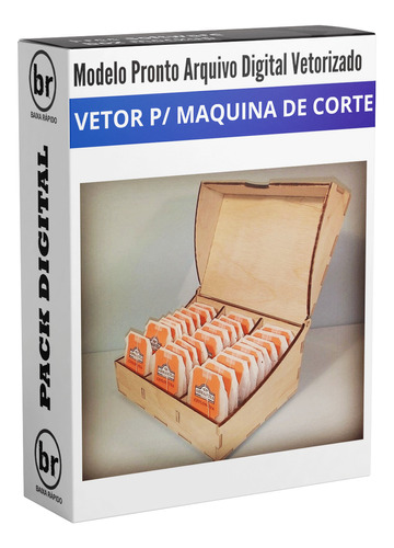Pacote Vetores Caixa De Madeira Modelo 92 Laser Router Cnc