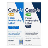 Cerave Facial Moisturizing Lotion 3oz. Paquete Am / Pm (el E