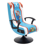 X Rocker Super Mario - Silla De Pedestal Para Videojuegos,