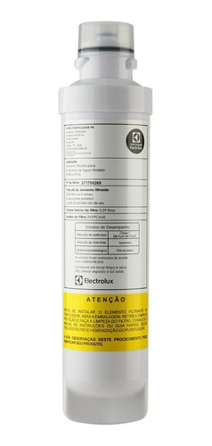 Refil Filtro Electrolux Para Purificadores Pe11b / Pe11x