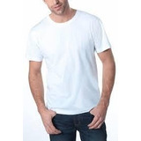 Remera Sublimable Blanca De Adultos Mangas Cortas - Spum