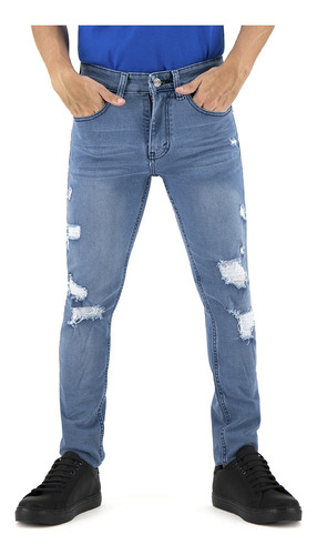 Jeans Premium De Mezclilla Para Hombre Holstone
