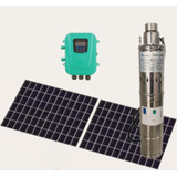 Bomba Solar Sumergible Pozo 60m Máx 300w 36vdc+controlador