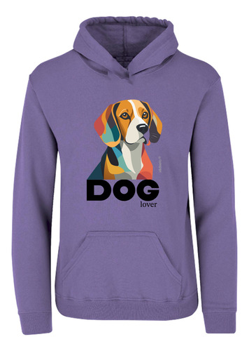 Sudadera Capucha Y Cangurera Dog Lover Amo A Mi Perro Beagle