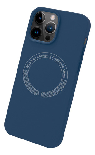 Funda Silicone Magnético Compatible Con iPhone 12 Pro Max