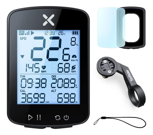 Xoss G+ Gps Bike Computer Con Soporte, Velocímetro De Ciclis