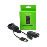 Charge And Play Para Xbox One Bateria P/ Controle + Cabo Usb