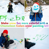 Camaleón Colores Nieve Pintura Juguetes-kit De Nieve Para Ni