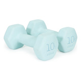 Par De Mancuernas 10 Lb Neopreno Entrenamiento Premium Eleva