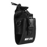 Funda De Nailon Negra Msc-20a Con Correa Para Kenwood