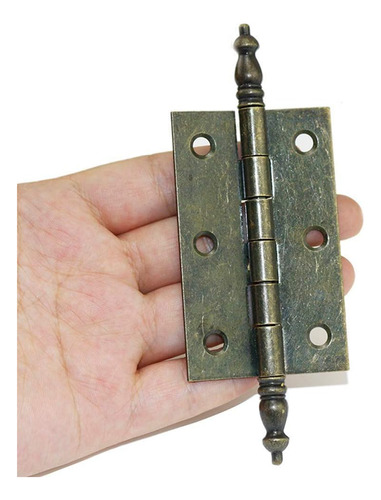 4 Pcs Folding Butt Hinges Antique Bronze Hinge Vintage Ha Aa