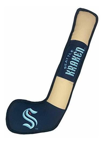 Pets First Dog Squeak Toy - Nhl Seattle Kraken Hockey Stick 