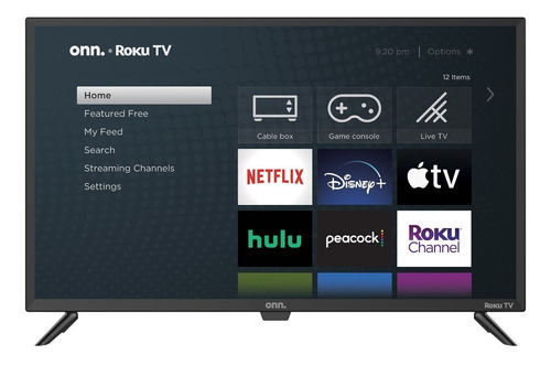 Onn 100012589 32 Led 720p Hdtv Smart Con Roku