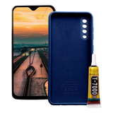 Display Compatível Galaxy A50 + Cola T7000 + Capinha