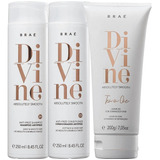 Braé Divine Kit Shampoo + Condicionador + Leave-in 200g