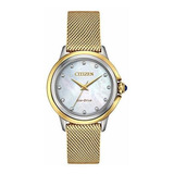 Reloj Citizen Ceci Para Mujer Em0794-54d Eco-drive De