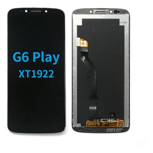 Tela Frontal Display Compatível Moto G6 Play Moto E5 +brinde
