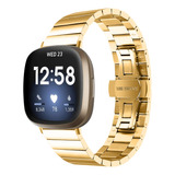 Correa De Reloj De Metal Para Fitbit Versa 4/sense 2