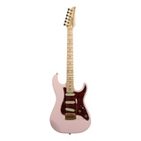 Guitarra Seizi Katana Yoru Sss Yoru Sss Pink Shell Gold